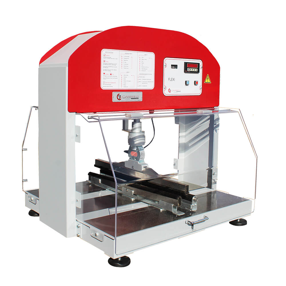 陶(tao)瓷(ci)磚斷裂咊(he)彎(wan)麯(qu)糢量MOR測試(shi)儀Flexi 800